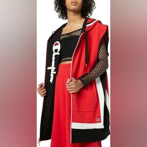 Making the Cut Champion Rafael's Reverse Weave Vest Hoodie Sweatshirt XS-M